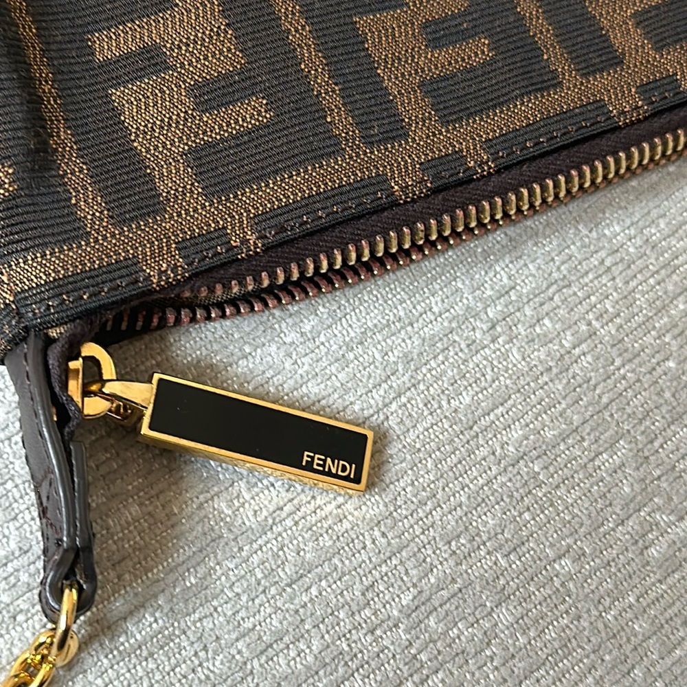 Fendi Monogram Canvas Wristlet Pochette - Picture 2 of 16